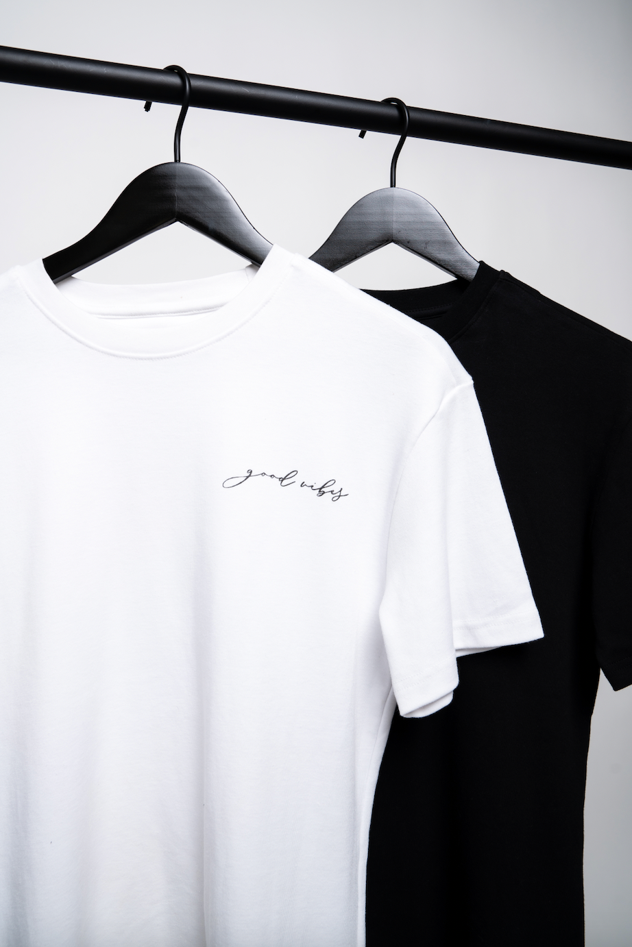 White Good Vibes Tee